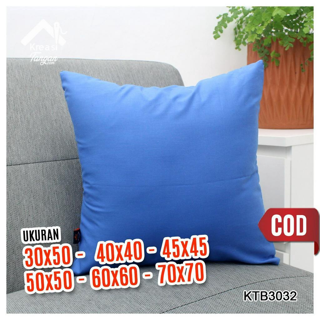 Sarung Bantal Sofa Polos 30x50, 40x40, 45x45, 50x50, 60x60, 70x70  KTB3032