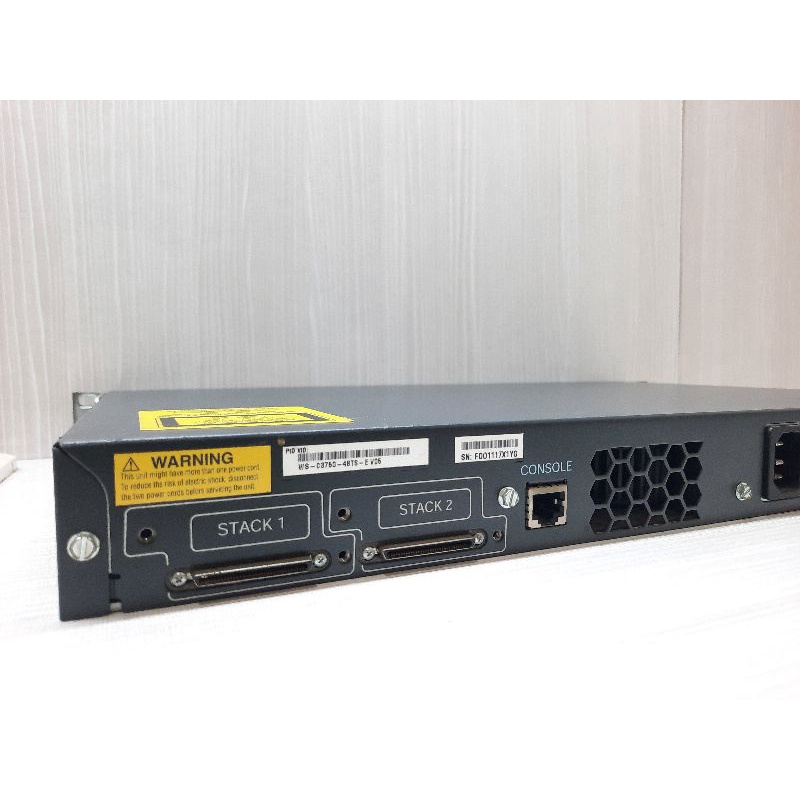 Switch Cisco Catalyst 3750 series WS-C3750-48TS-E V05 Termurah Bergaransi