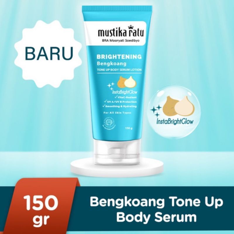 MUSTIKA RATU Brightening Bengkoang Tone Up Body Serum Lotion - 150g