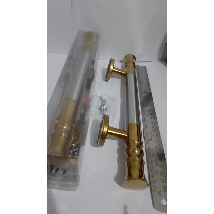 HANDLE HANDEL HD 912 GOLD PERPASANG/ PEGANGAN GAGANG TARIKAN PINTU RUMAH LEMARI LACI /DOOR HANDLE STAINLESS ELEGAN BERKUALITAS TERMURAH