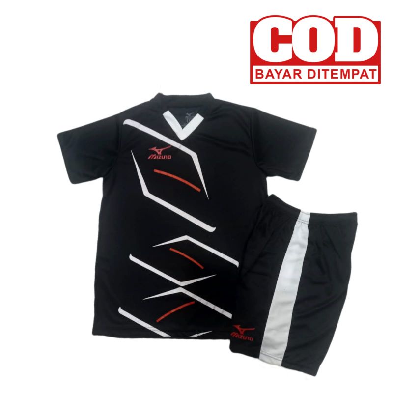 Baju Stelan Anak Laki Laki Stelan Anak Perempuan Kaos Olahraga Kaos Badminton Kaos Bulutangkis Usia SD Motif Terbaru