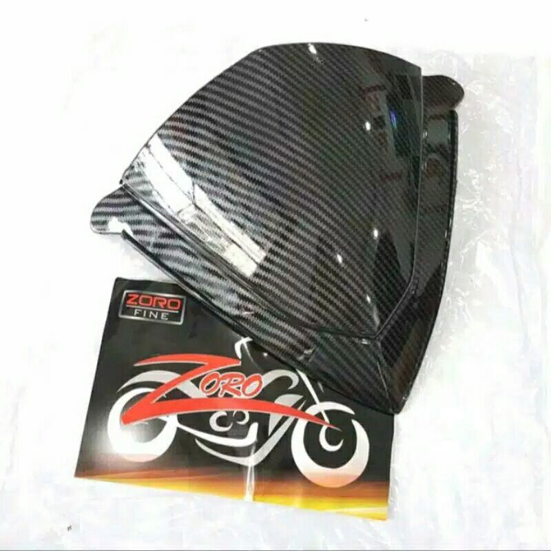 Visor Winshield Vario 125 Techno 125 fi Karbon Carbon Zoro