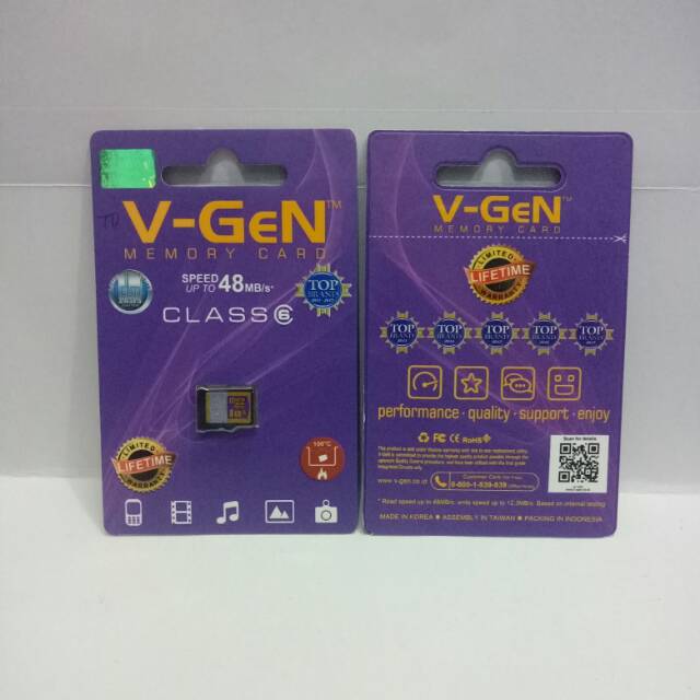 Memory Card Vgen 8gb