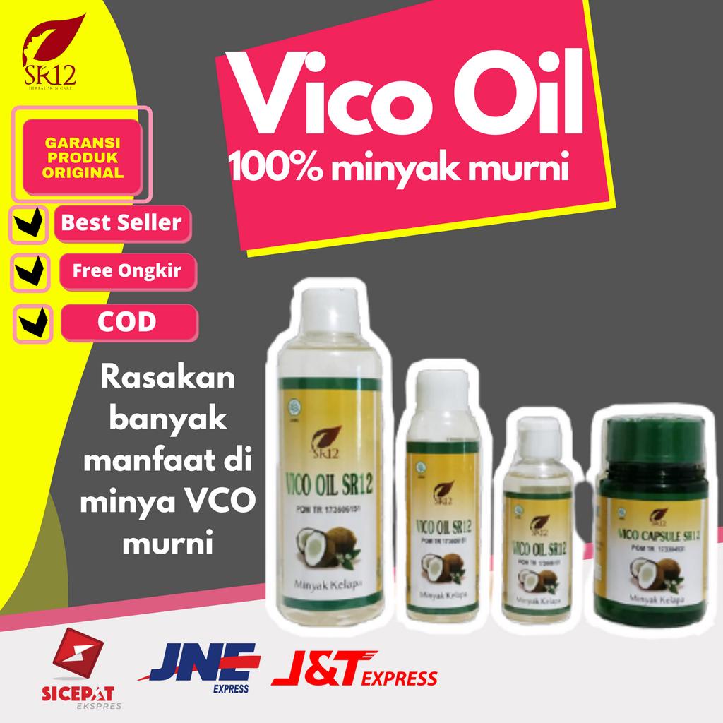 

VCO KAPSUL & CAIR 100% ORIGINAL BPOM SR12 / VICO VIRGIN COCONUT OIL / MINYAK KELAPA / IMUN BOOSTER