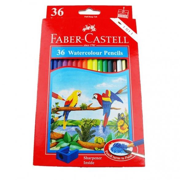 

Pensil Warna Faber Castell 36 Water Colour / Free Kuas dan Rautan