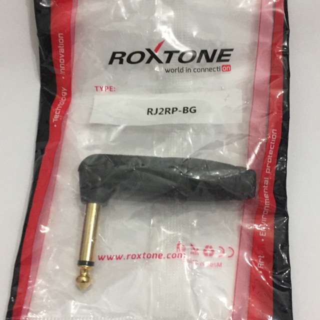 JACK PLUG MONO L ROXTONE RJ2RP-BG JACK INSTRUMENT JACK GITAR