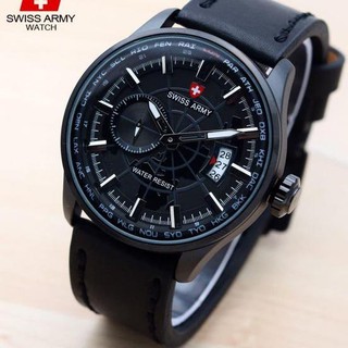 {Serbuuuu.. CITY PREMIUM PRIA RADAR BLACK KULIT TANGGAL