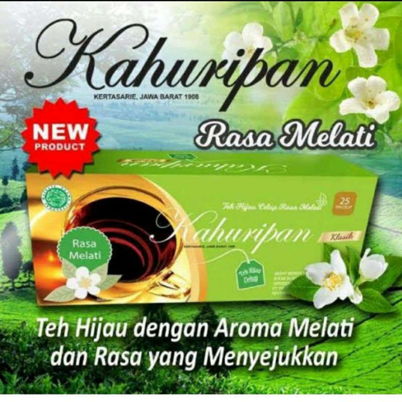 

TEH CELUP KAHURIPAN RASA MELATI ISI 25