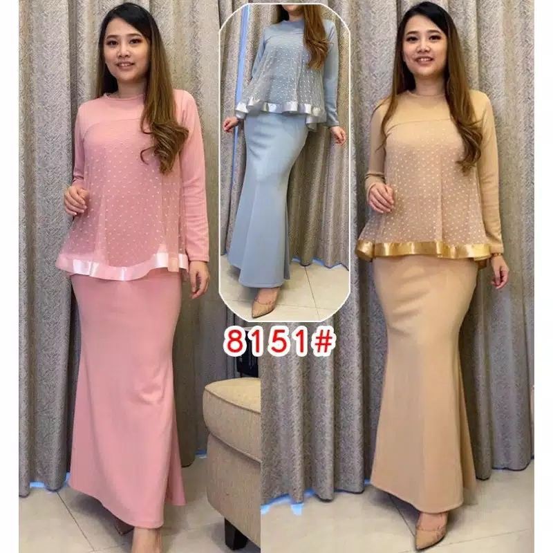 Gaun Panjang Duyung Pesta / Fashion Muslim Wanita