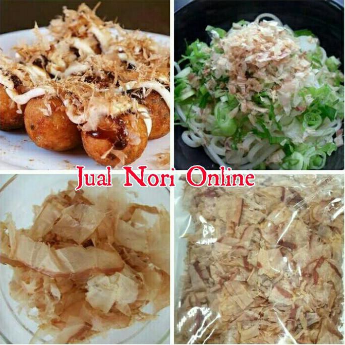 

Katsuobushi Lokal Halus @500Gram, Ikan Cakalang Serut Taburan Takoyaki
