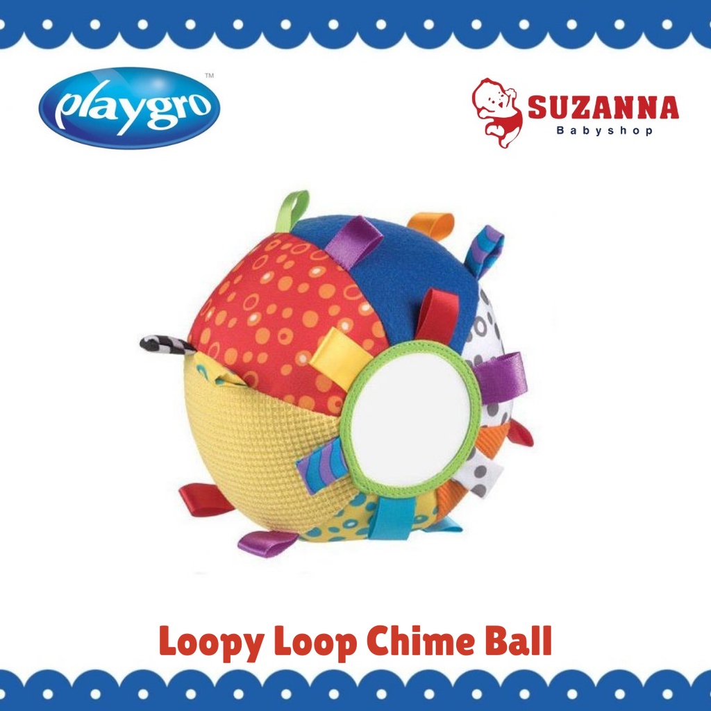 Playgro Loopy Loop Chime Ball - Mainan Anak