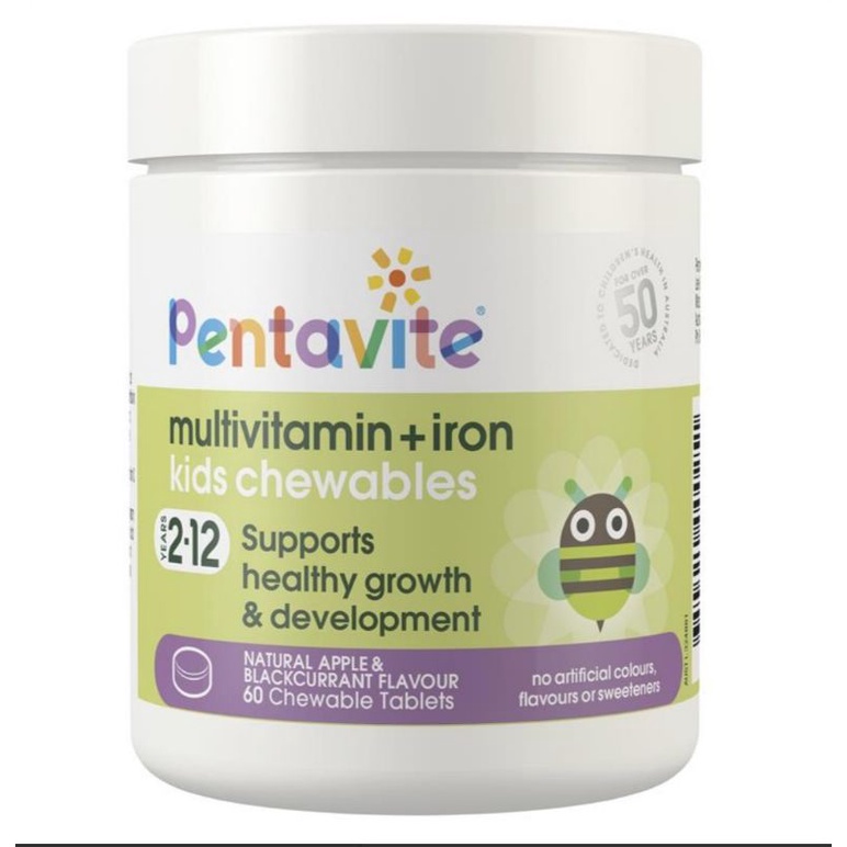 Pentavite kids chewable 60