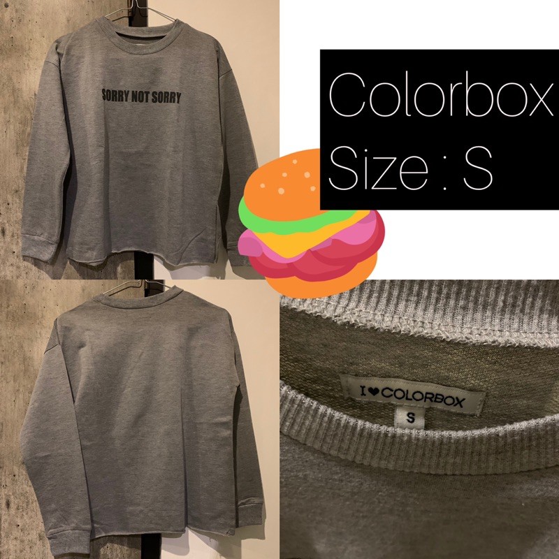 PRELOVED SWEATER PAKAIAN WANITA BRAND COLORBOX
