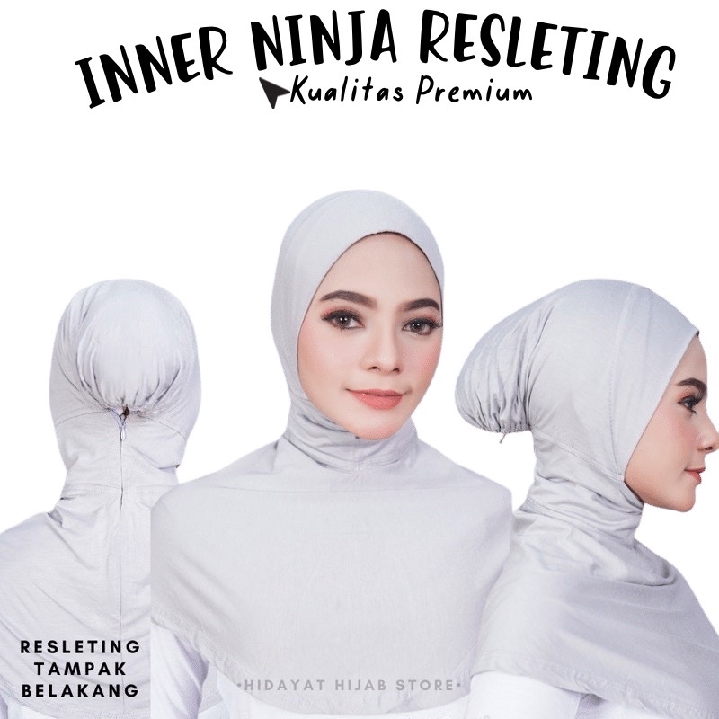 Inner Ninja Antem Resleting/Ciput/Inner Ninja Basic