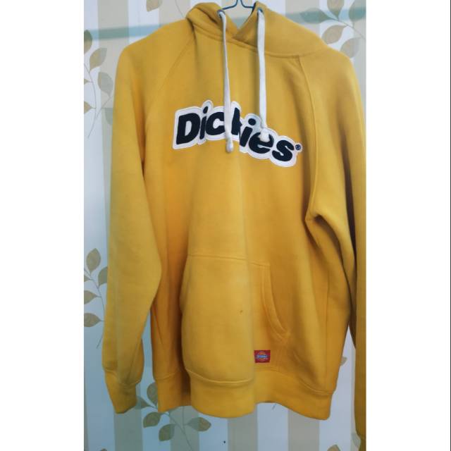 Hoodie dickies kuning original preloved (second)