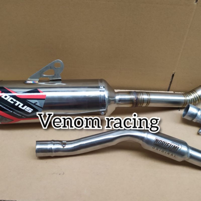 Knalpot Noctus T3 CRF150 CRF150L KLX150 KLX150L D-TRACKER BF CRF KLX