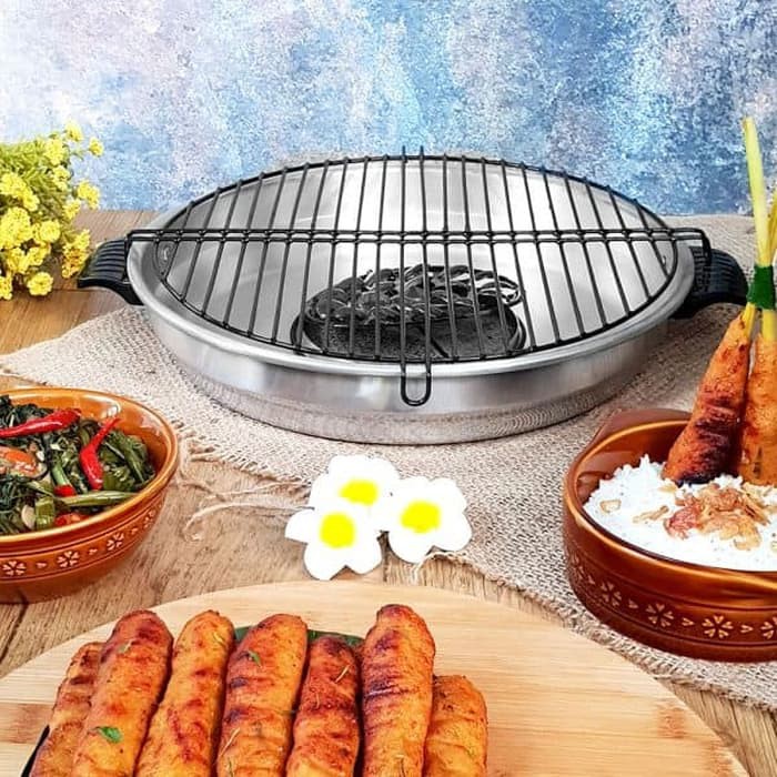 Maspion Alat Pemanggang BBQ Fancy Grill 33 Cm | Shopee Indonesia