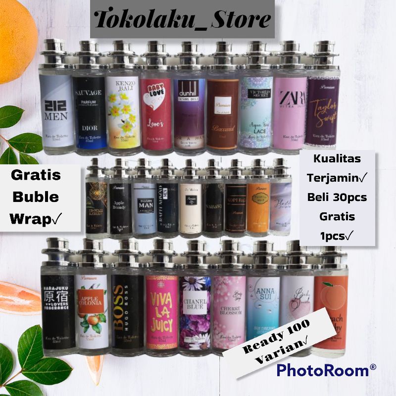 PARFUM THAILAND 35ml wangi tahan lama Grade B/ parfume inspired best seller untuk pria & wanita 100 