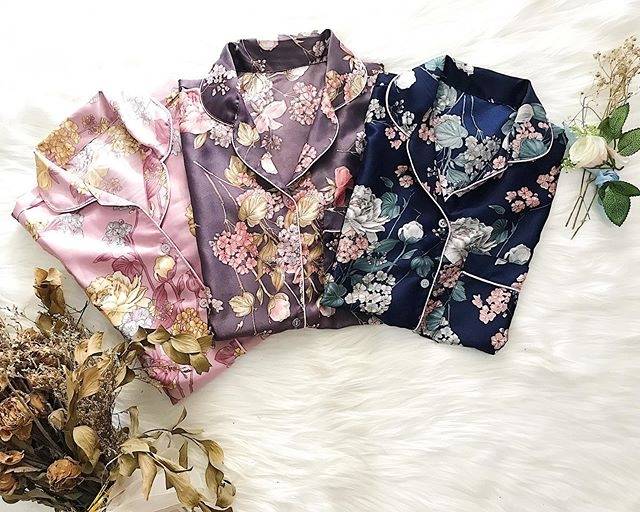 piyama baju tidur adem maxmara motif murah kekinian