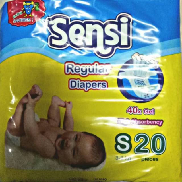 Popok Bayi Sensi Perekat - DIAPERS S20