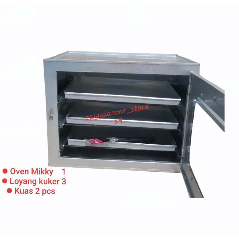 OVEN KOMPOR OVEN TANGKRING/OVEN KUE 3SUSUN FREE LOYANG KUE BOLU DAN MACAM-MACAM LOYANG