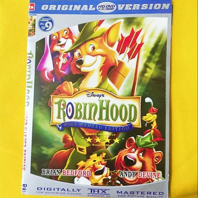 Kaset DVD Film Animasi Robinhood - Film Movie Animasi Hiburan Seru