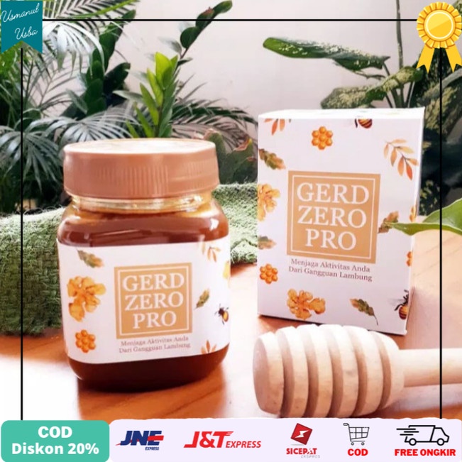 

◾COD◾ gerd zero pro madu alami solusi atasi asam lambung jamin asli