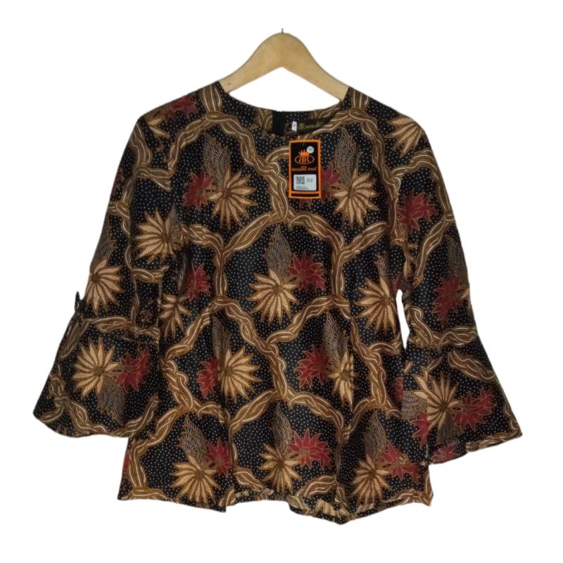 Atasan Batik Wanita Batik kerja kantor Baju kerja resmi Blouse Batik Remaja Anak Muda Baju Batik mur