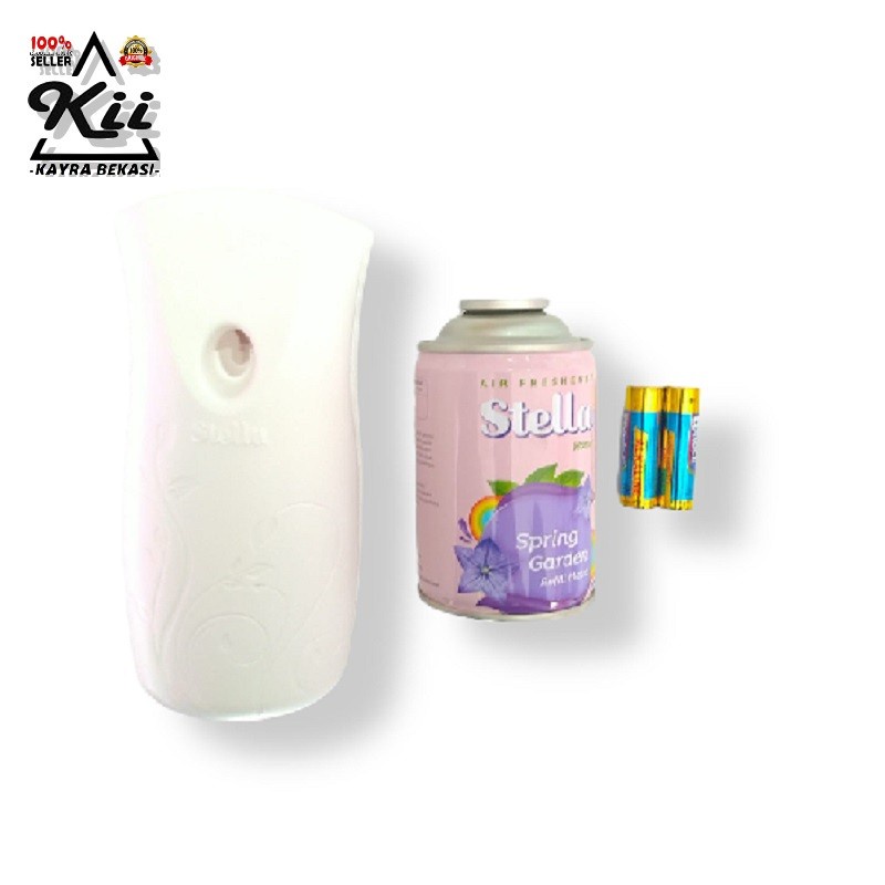 Stella Dispenser Home Matic Spray Air Freshner - Paket Stella Matic