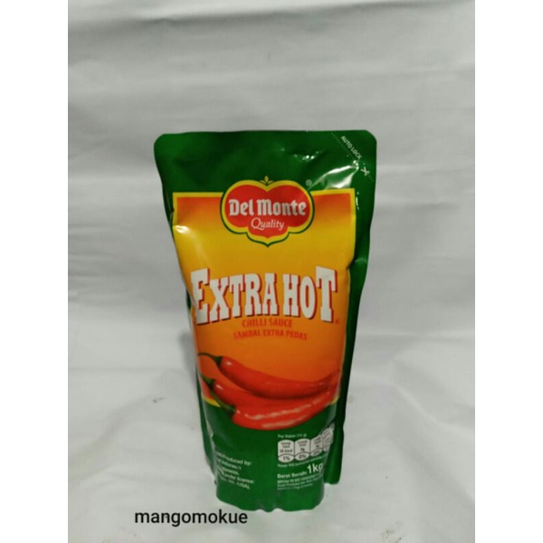 

saus pedas extra hot del monte 1kg