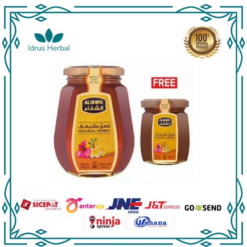 

madu alshifa 500gr 125gr free