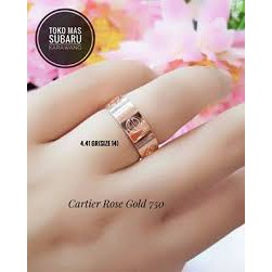 CINCIN CARTIER KADAR 750 PESANAN lilis4rf4