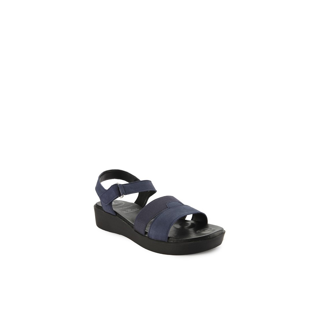 Sandal Obermain Wanita Terbaru Original Sendal E-newlyn Ellen Navy