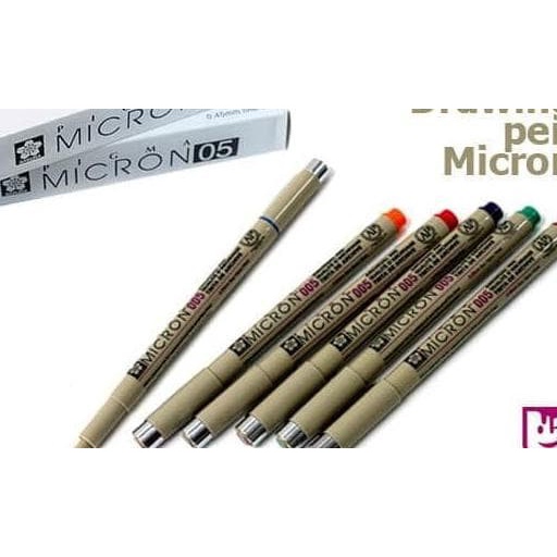 

Pendrawing- Termurah Sakura Drawing Pen Micron / Drawing Pen Merk Mikron -Drawing-Pen.