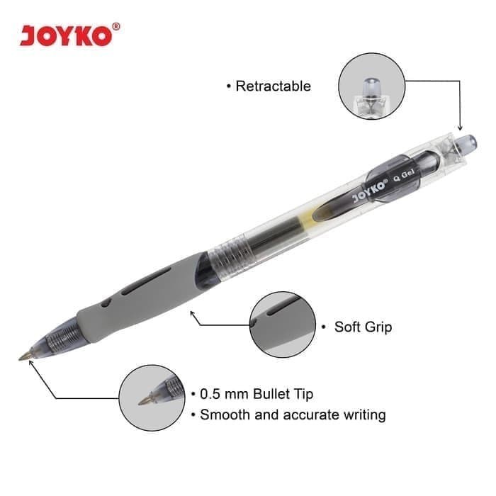 

Promo Balpoint Gel Joyko Gp-265/Pulpen Joyko 265 / Warna Hitam Dan Biru, Limited