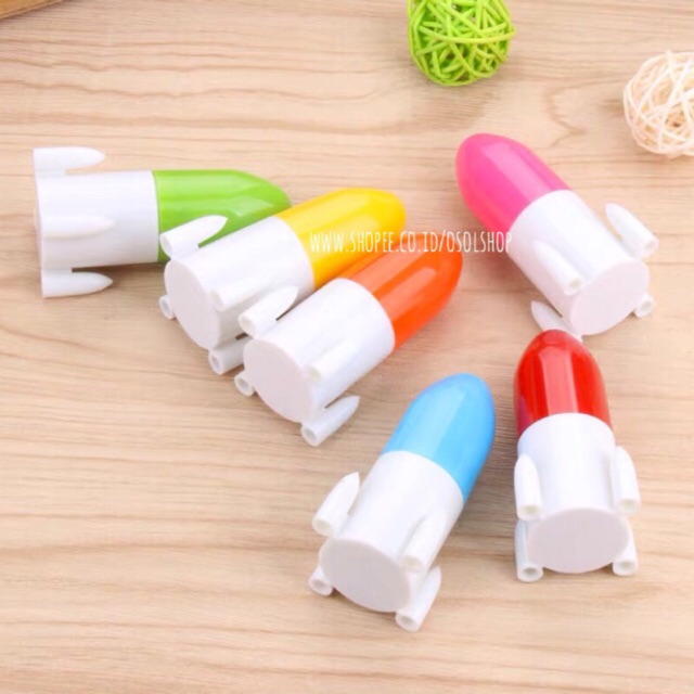 SATUAN PULPEN ROKET / ecer rocket pen murah / bolpen lucu unik murah souvenir pernikahan