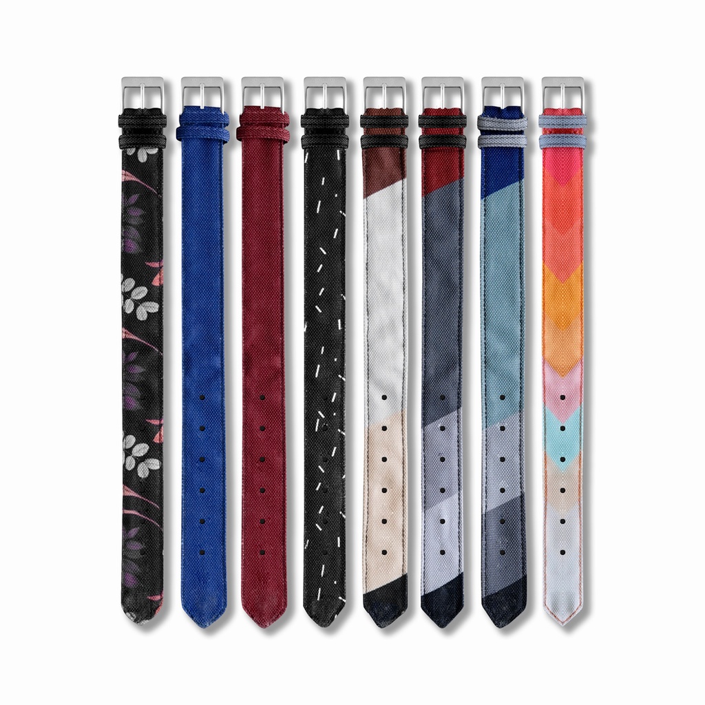 Tali Jam Tangan Pria Wanita Dekade Time Canvas Strap