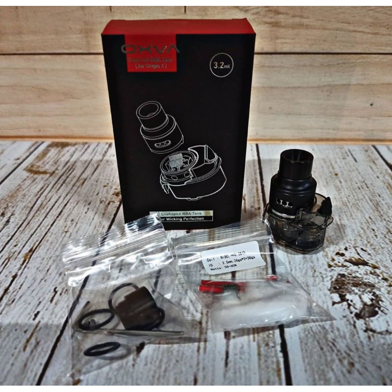 Oxva Origin X coil RBA Tank