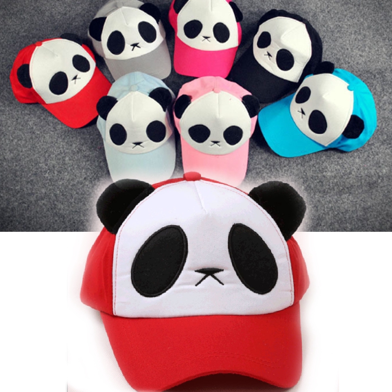Topi Anak Anak Topi Panda Topi Hewan Kartun Topi Baseball