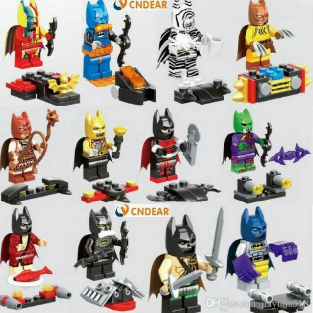 LEGO CINA MINIFIGURE BATMAN MOVIE--Merk SY