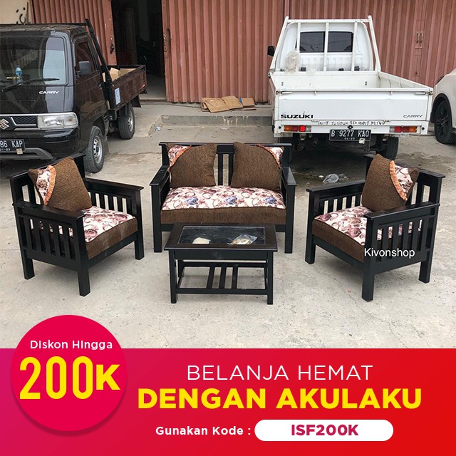 FREE ONGKIR + BONUS MEJA KURSI KAYU /KURSI TAMU /  KURSI MINIMALIS 211