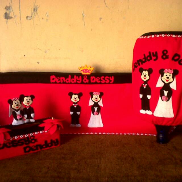 Kitchen set mickey & minie wedding