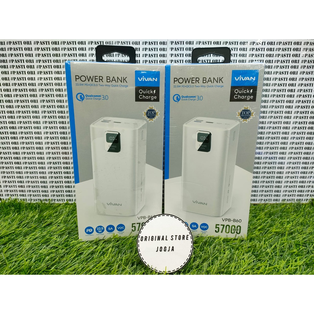 VIVAN Power Bank 57000 mAh PD QCh 3.0 VPB-B60