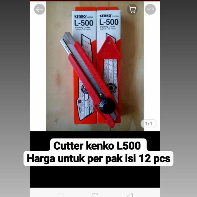 

cutter kenko L500 / pisau kecil / pisau