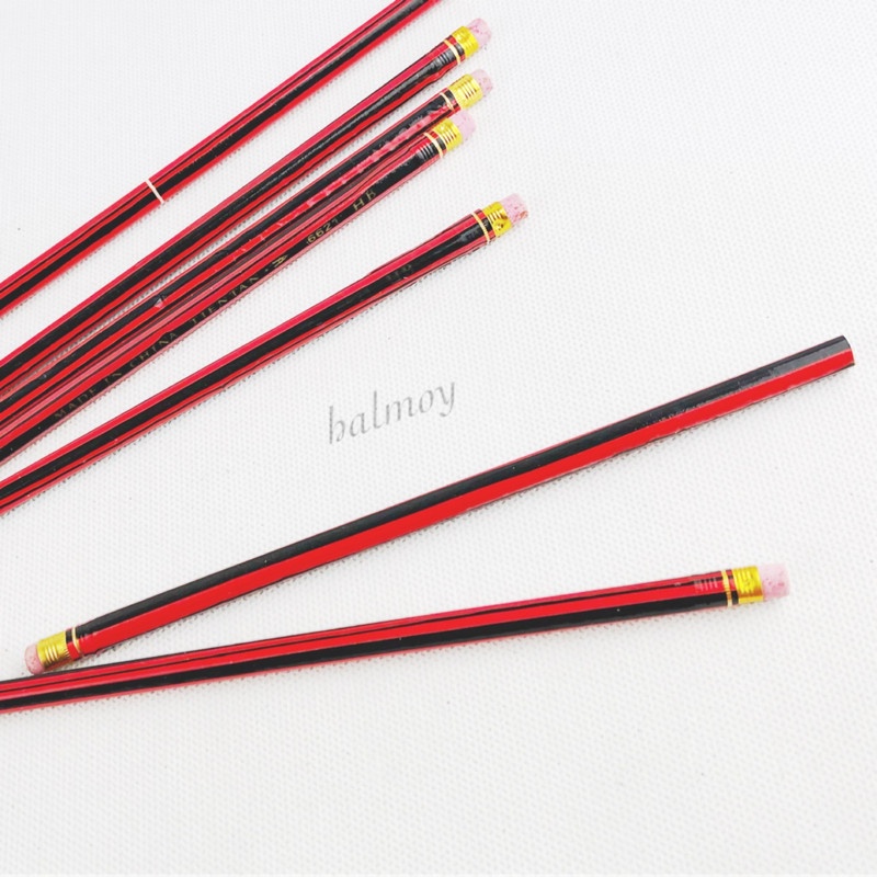 

PENSIL KAYU TIEN TAN MERAH HITAM HB