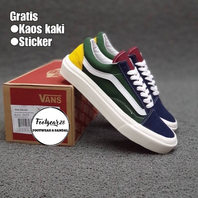 SEPATU VANS OLDSKOOL OG BLACKWHITE / VANS OLD SKOOL IMPORT VIETNAM  GRADE ORI