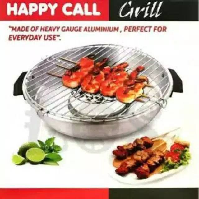 Panggangan HC grill Alat pemanggang Pan pemanggang hc grill Happy call grill Grill pan Panggangan
