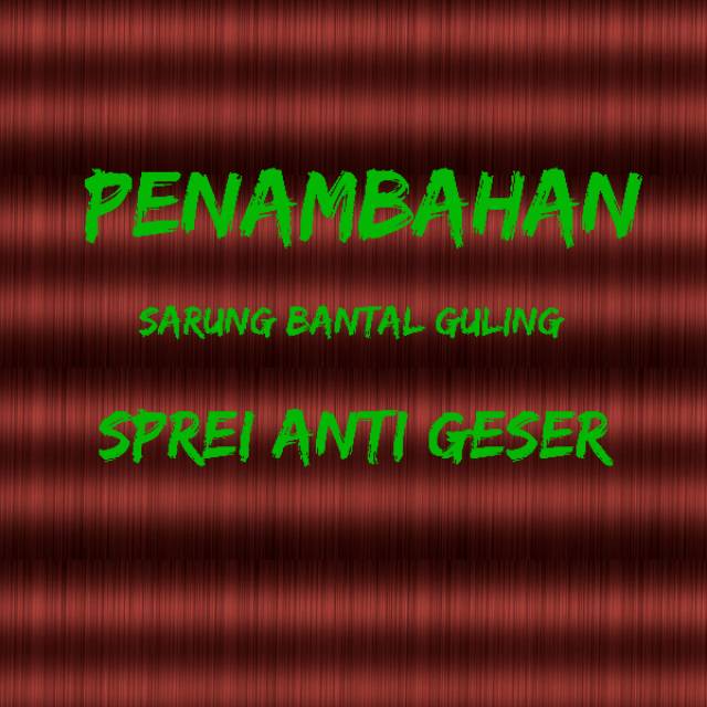 Sarung bantal guling sprei kaos Confetti, sprei anti geser