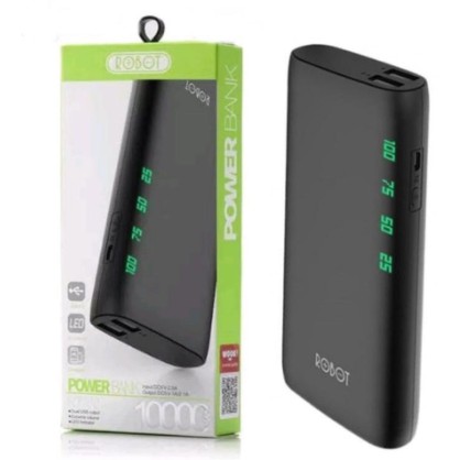 POWER BANK ROBOT RT130 10000MAH GARANSI RESMI