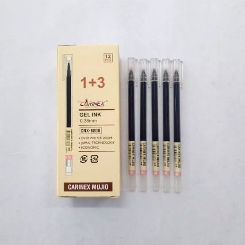 

Pulpen CARINEX MUJIO CNX-8808 0.38mm (12pcs)